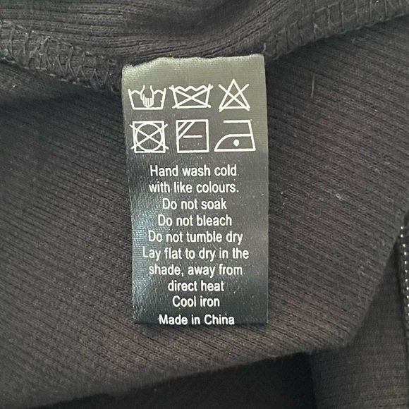 Lioness Cotton Ribbed Black Body Con Mini Dress BNWT - Picture 10 of 10